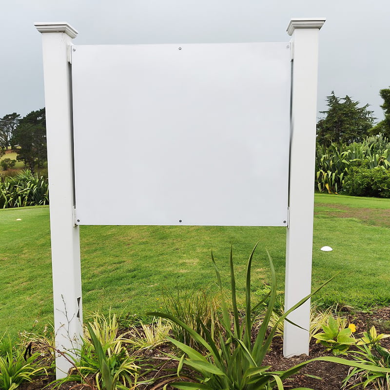 Quadro de sinal de PVC de altura personalizada